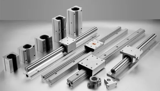 Factory Supply CNC Aluminium Alloy Linear Motion Block / Double Roller Linear Guide Rail Lgd Sgb Osg Lgd12e Series